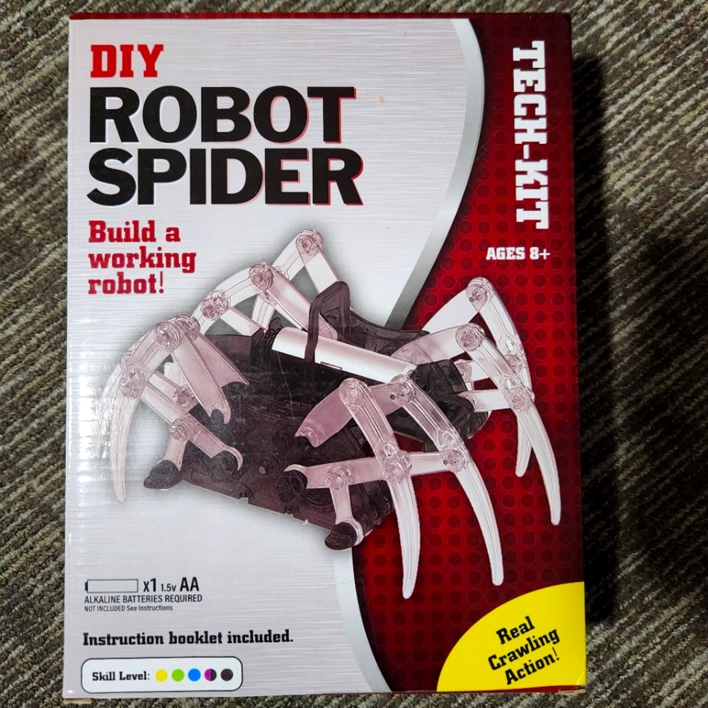 New DIY Robot Spider  Tech-kit